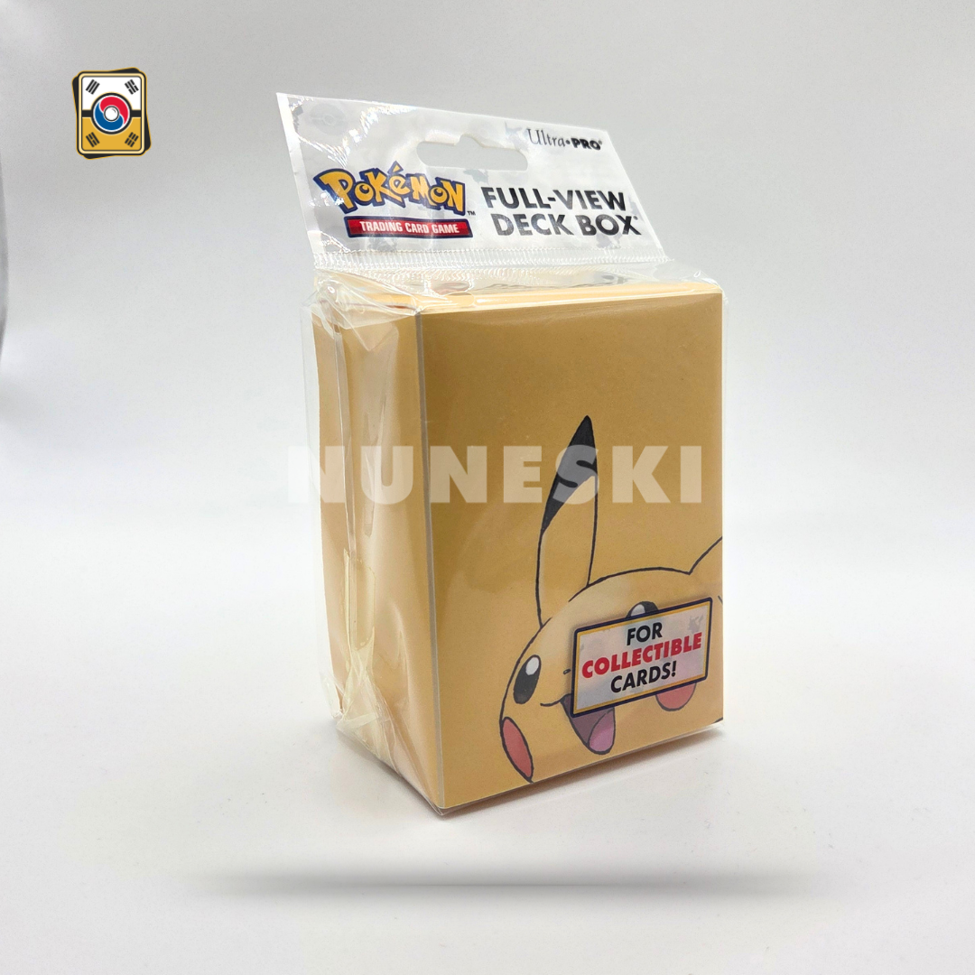 Pikachu Full-View Deck Box